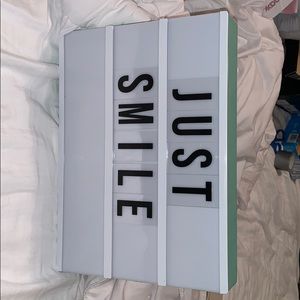 Light Up message board